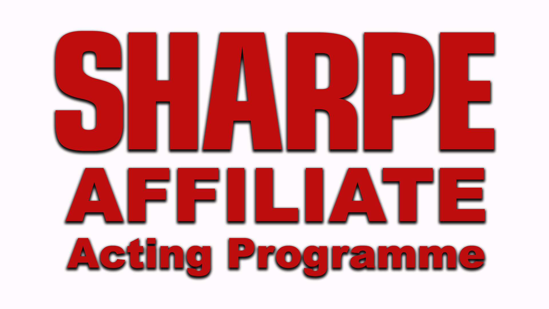 Sharpe Affiliate Acting Programme Logo