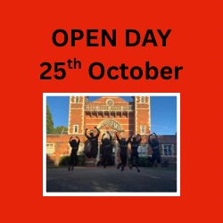 OPEN DAY 25th October 2